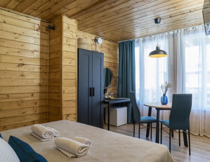 2-местный номер люкс бизнес (с завтраком) - Гостиница BaikalWood Eco Hotel & Spa / Байкал Вуд Эко-отель и СПА