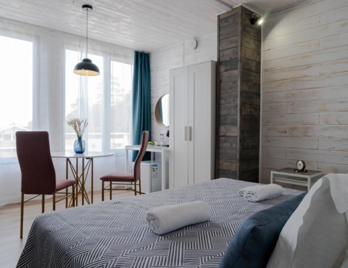 2-местный номер люкс бизнес (с завтраком) - Гостиница BaikalWood Eco Hotel & Spa / Байкал Вуд Эко-отель и СПА