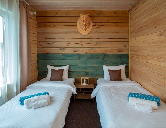 2-местный номер стандарт (с завтраком) CORP - Гостиница BaikalWood Eco Hotel & Spa / Байкал Вуд Эко-отель и СПА