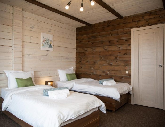 2-местный номер делюкс (с завтраком) CORP - Гостиница BaikalWood Eco Hotel & Spa / Байкал Вуд Эко-отель и СПА