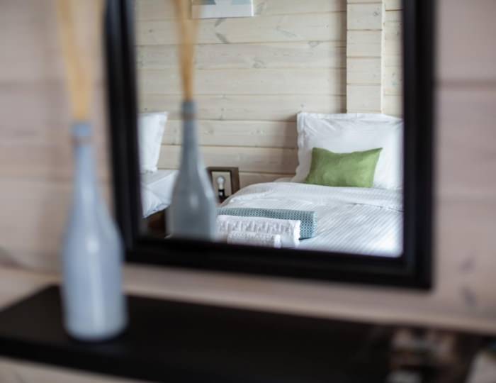 2-местный номер делюкс (с завтраком) CORP - Гостиница BaikalWood Eco Hotel & Spa / Байкал Вуд Эко-отель и СПА
