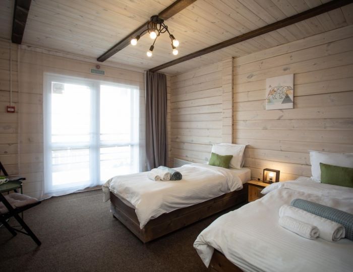 2-местный номер делюкс (с завтраком) CORP - Гостиница BaikalWood Eco Hotel & Spa / Байкал Вуд Эко-отель и СПА