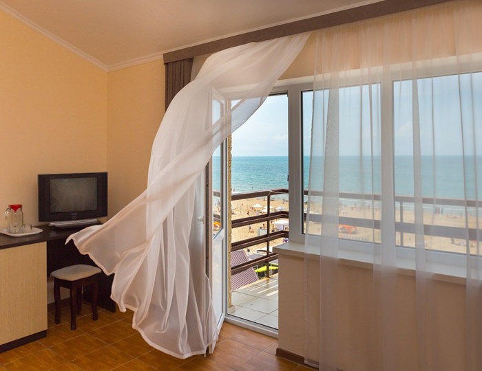 Стандартный 2-местный 2-комнатный с видом на море - Отель Sunbeach Resort (Санбич Резорт бывш. Фея-2)
