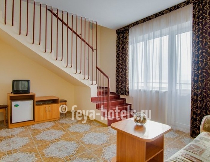 Стандартный 4-местный 2-уровневый(корпус 26) - Отель Sunbeach Resort (Санбич Резорт бывш. Фея-2)