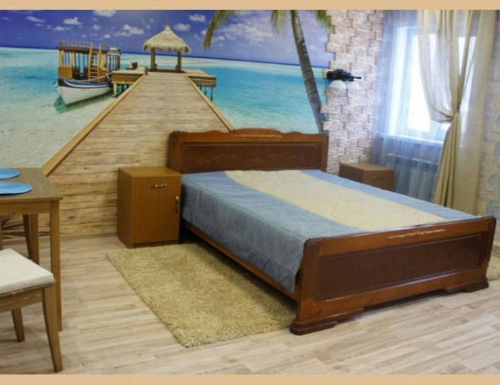 Номер стандарт с 1 двуспальной кроватью - Мини-отель «Фора» Курган