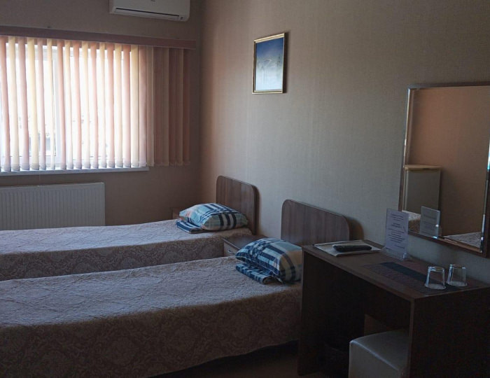 Номер стандарт с 2 односпальными кроватями - Мотель «Престиж» Брюховецкая
