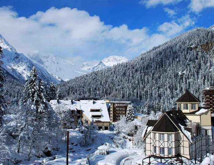 Апарт-отель «Альпийский» Домбай