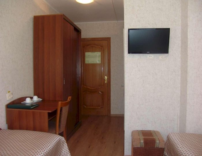 Номер эконом с 2 односпальными кроватями - Гостиница «Таежная» Арсеньев