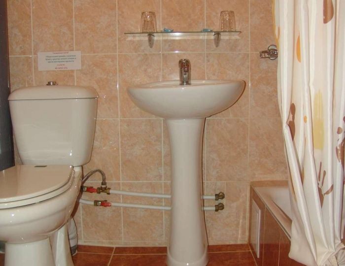 Номер эконом с 2 односпальными кроватями - Гостиница «Таежная» Арсеньев