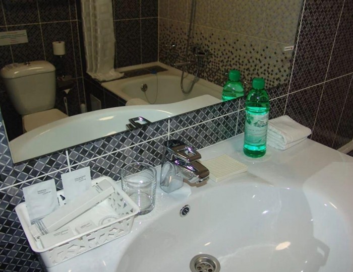 Номер студия с 1 двуспальной кроватью (чётные номера) - Гостиница «Таежная» Арсеньев