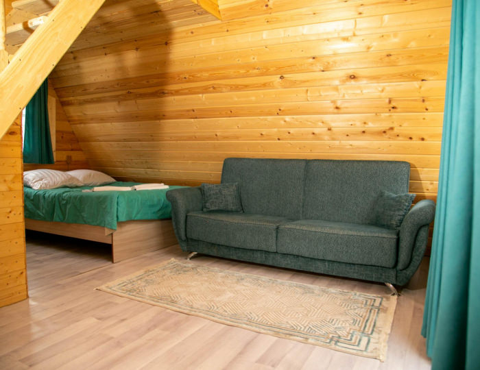 Коттедж A-Frame - Загородный отель Aktash Village / Акташ Вилладж Акташ