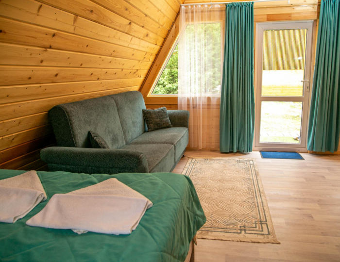 Коттедж A-Frame - Загородный отель Aktash Village / Акташ Вилладж Акташ