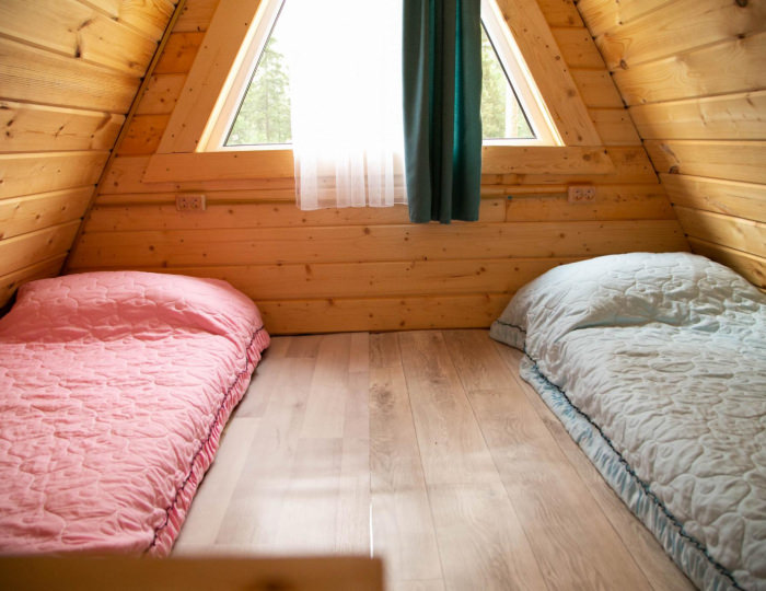 Коттедж A-Frame - Загородный отель Aktash Village / Акташ Вилладж Акташ