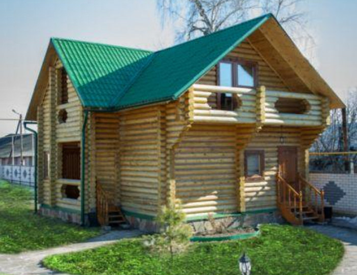 Коттедж стандарт с 2 односпальными кроватями (мансарда) - Мини-отель «Малый Китежъ» Городец