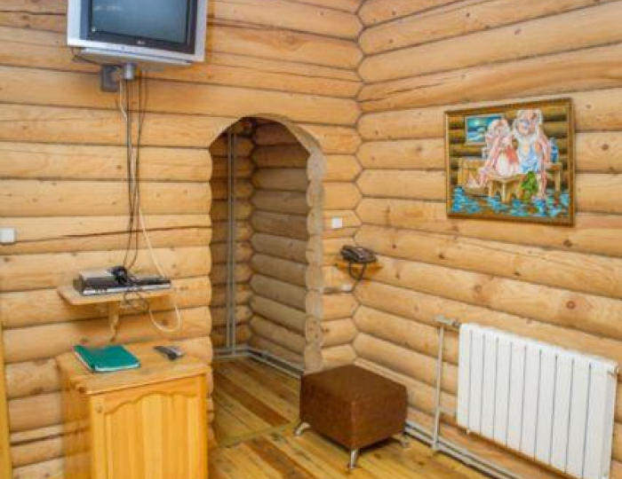 Коттедж стандарт с 2 односпальными кроватями (мансарда) - Мини-отель «Малый Китежъ» Городец