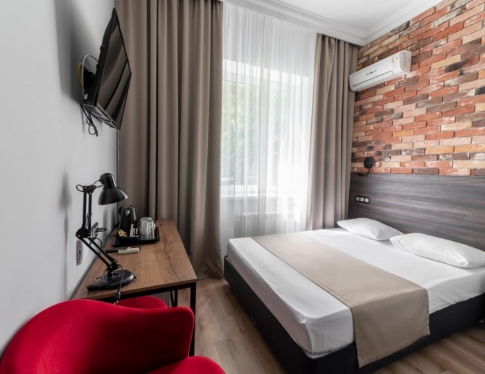 Номер комфорт с 1 двуспальной кроватью - Мини-отель Xenia city hotel Zelenograd / Ксения Зеленоград