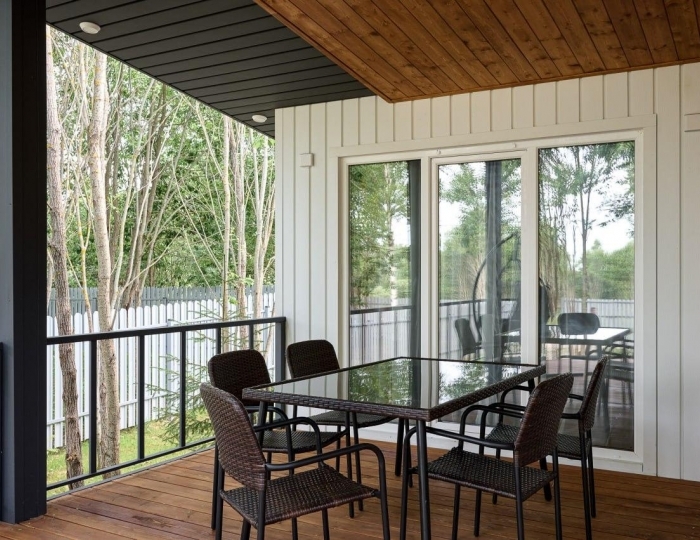 Коттедж Дом Point 486 Медовый с баней и чаном / Поинт Истра