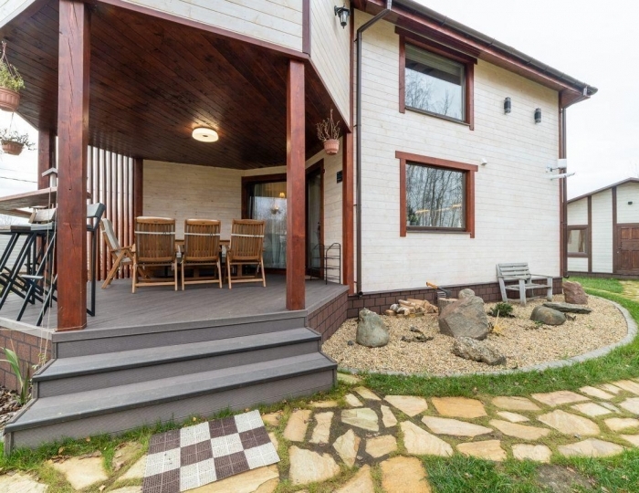 Коттедж «Дизайнерский дом-баня» Раменское