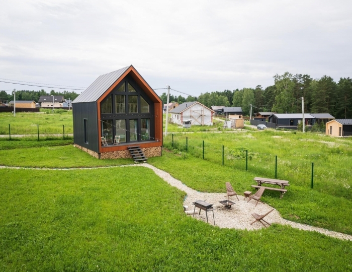 Коттедж «Дом в ТСН Семеновское 11а» Ступино