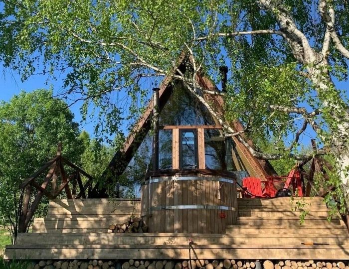 Глэмпинг «На Краю Земли» Юдинки