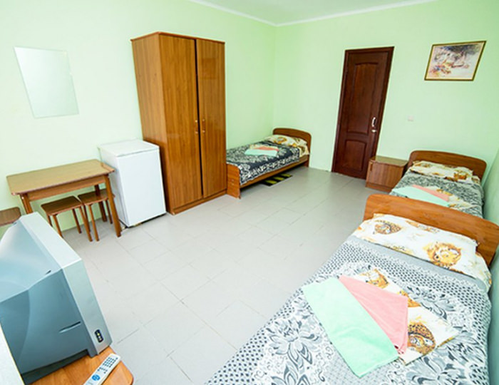 Стандартный 3-местный корпус№4 - Пансионат «Одиссея» Анапа