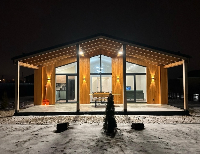 Коттедж «Экко-дом у озера» Домодедово