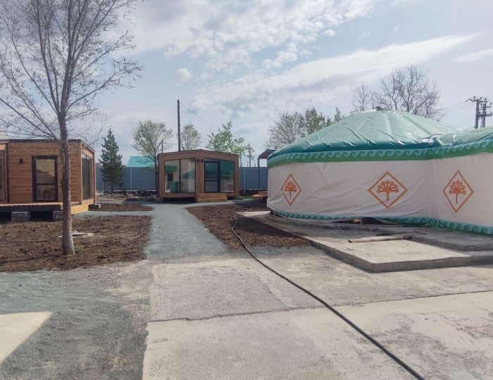 Глэмпинг «Башкирский этно дворик» Акъяр