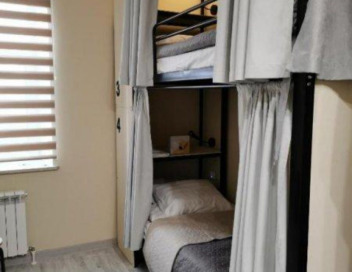Кровать в 4-местном общем номере (№ 23 "Hostel") - Мини-отель «Нагорное» Кинешма