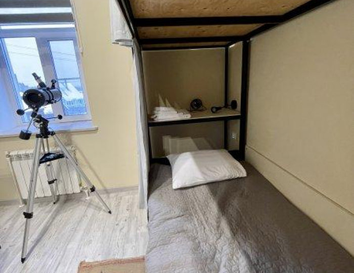 Кровать в 4-местном общем номере (№ 23 "Hostel") - Мини-отель «Нагорное» Кинешма