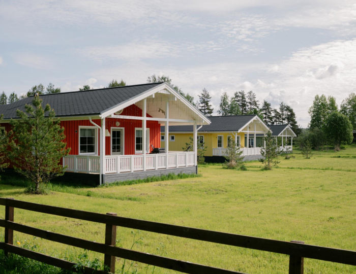 Скандинавский дом - База отдыха Forrest Lodge Karelia / Форрест Лодж Карелия Реускула