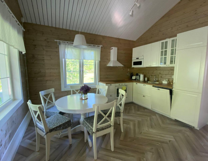 Большой скандинавский дом - База отдыха Forrest Lodge Karelia / Форрест Лодж Карелия Реускула