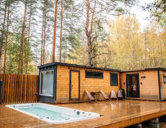 База отдыха Глэмпинг NewCamp Эссойла / Ньюкэмп Эссойла Алёкка