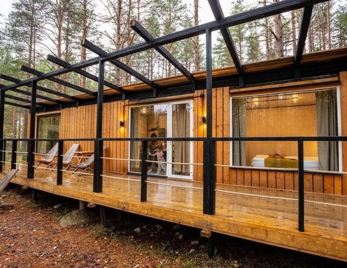 База отдыха Глэмпинг NewCamp Эссойла / Ньюкэмп Эссойла Алёкка