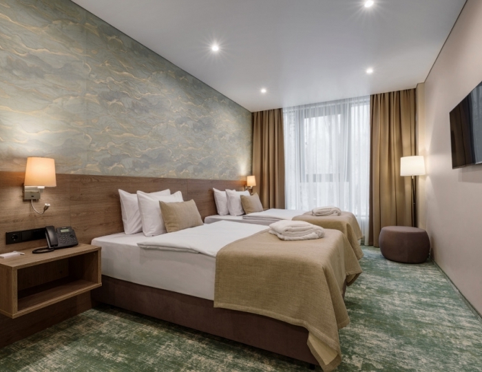 Двухместный номер Стандарт (2 отдельные кровати) - Санаторий «Дон» РЖД-Здоровье