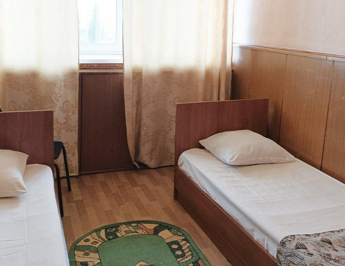 Кровать в 2-местном общем номере - Мини-отель Smart Hotel KDO Канск Енисейский / Смарт КДО Канск