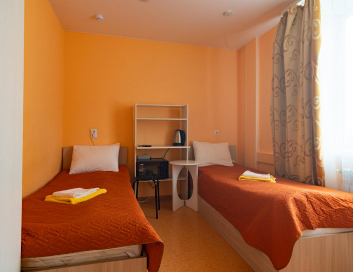Номер стандарт с 2 односпальными кроватями №1,6 - Мини-отель Otel51 / Отель 51 Мурманск
