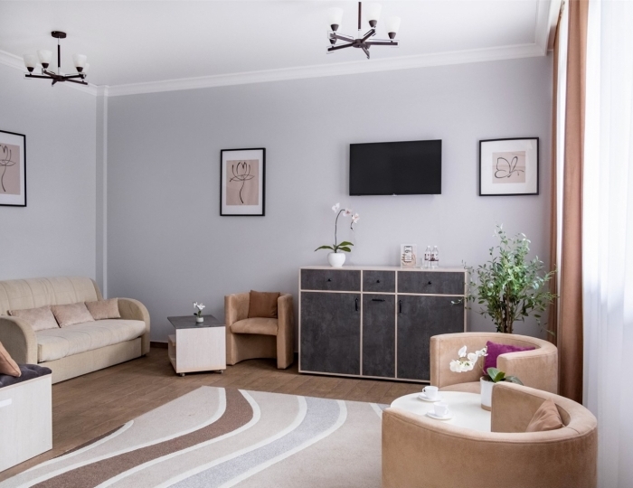 СЕМЕЙНЫЙ LUX (премиум бизнес) до 5 гостей - Отель Park & House Hotel / Парк Хаус Ессентуки