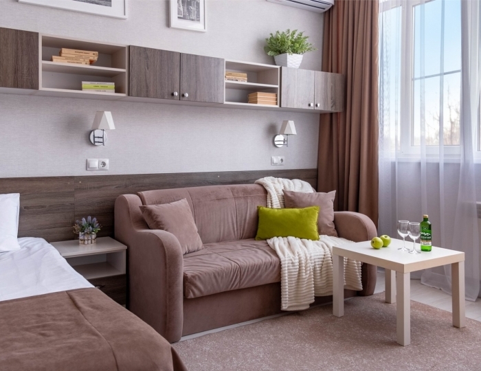 Апартаменты Park & House № 1 (кухня и ванна) до 5 гостей - Отель Park & House Hotel / Парк Хаус Ессентуки