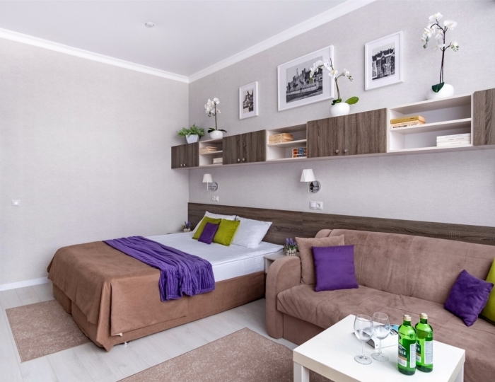 Апартаменты Park & House № 8 (тариф *Дети бесплатно) - Отель Park & House Hotel / Парк Хаус Ессентуки