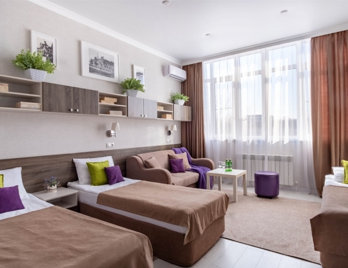 Апартаменты Park & House № 8 (тариф *Дети бесплатно) - Отель Park & House Hotel / Парк Хаус Ессентуки