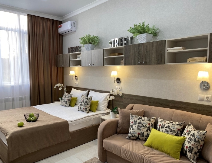 Апартаменты Park & House № 4 (резервные) до 4 гостей - Отель Park & House Hotel / Парк Хаус Ессентуки