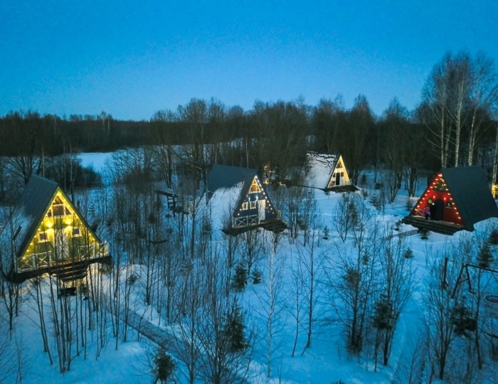 Глэмпинг «А у реки глэмпинг» Новомихайловское