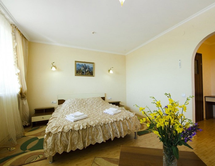 1-мест.(разм. в 2-мест.) 1-комн. комфорт+, корп. 2 - Санаторий «Юрмино» Саки