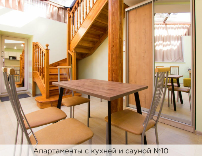 Двухуровневые апартаменты №10 с сауной - Мини-отель «Виктория» Санкт-Петербург