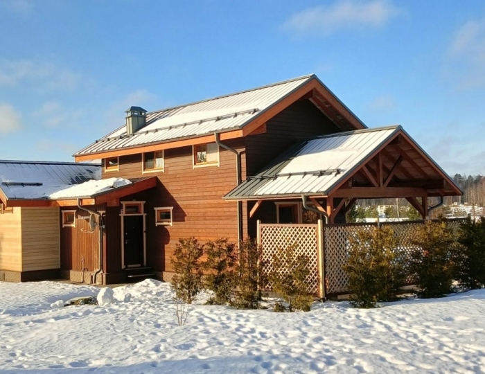 Коттедж «А2 на базе отдыха Новинки Парк» Новинки-Бегичево