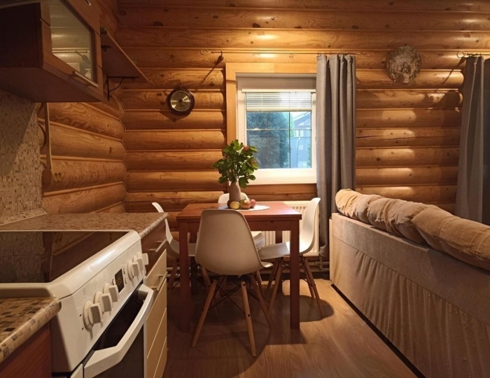 Коттедж «Бревенчатый дом с русской баней на дровах» Подолино