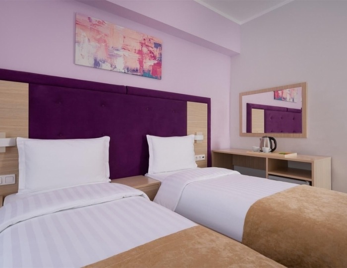 Standard Delta Standard TWIN на 5 этаже - Отель «Fioleto Ultra All Inclusive & SPA Anapa Miracleon» Анапа