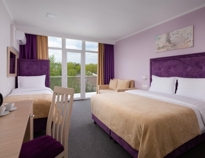 Superior Beta Superior with balcony - Отель «Fioleto Ultra All Inclusive & SPA Anapa Miracleon» Анапа