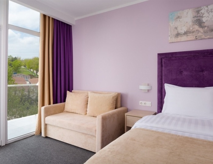 Superior Beta Superior with balcony - Отель «Fioleto Ultra All Inclusive & SPA Anapa Miracleon» Анапа