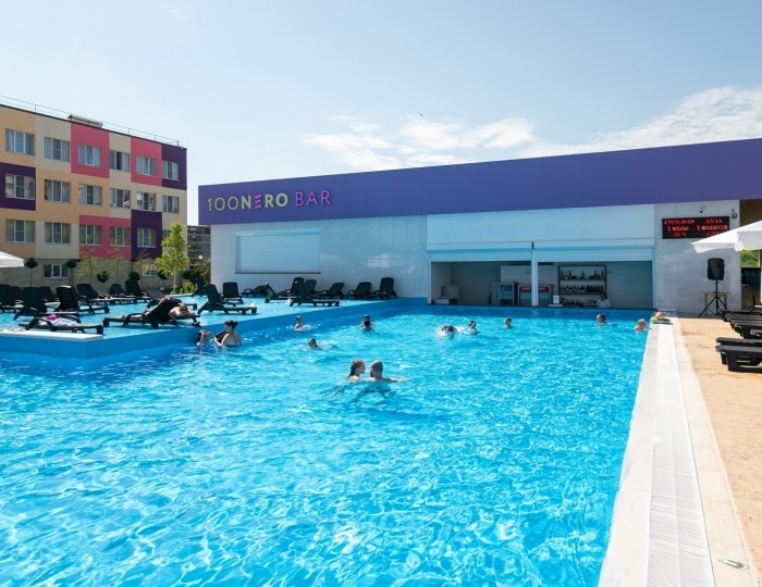 Бары у бассейна - Отель «Fioleto Ultra All Inclusive & SPA Anapa Miracleon» Анапа